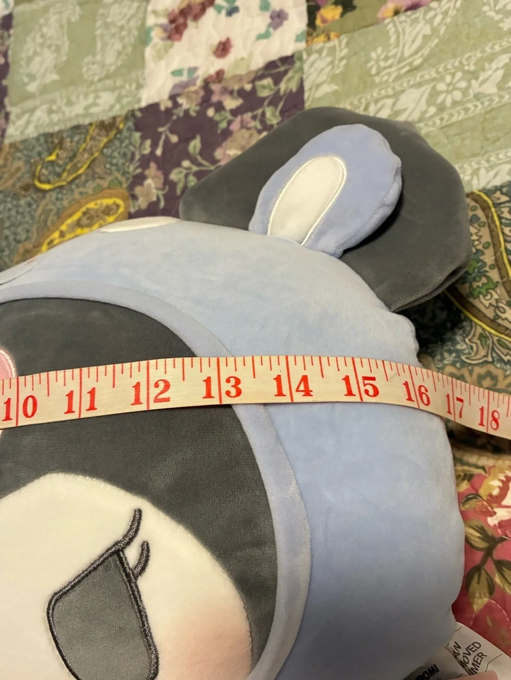 2 piece NWT SANRIO KUROMI Plush Pillow and top